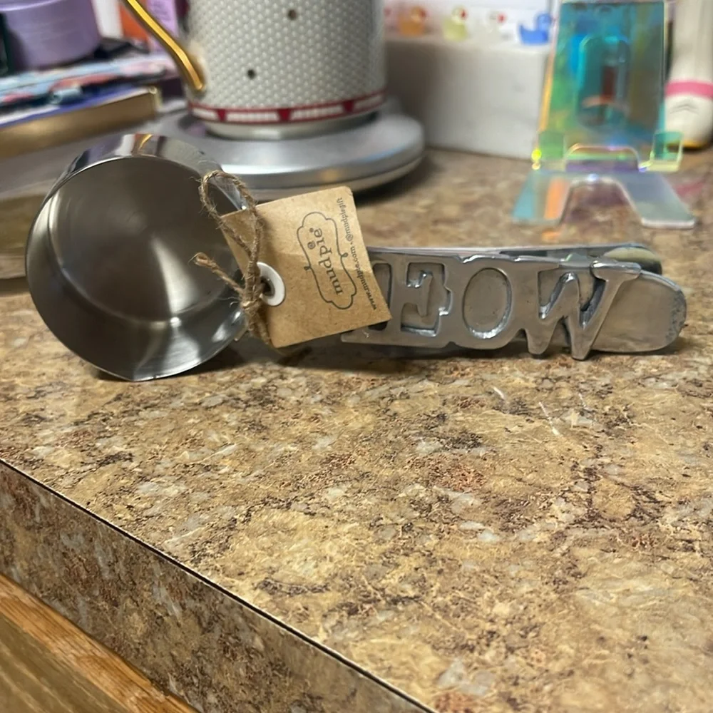 Mud pie Meow Scoop & Bag Clip